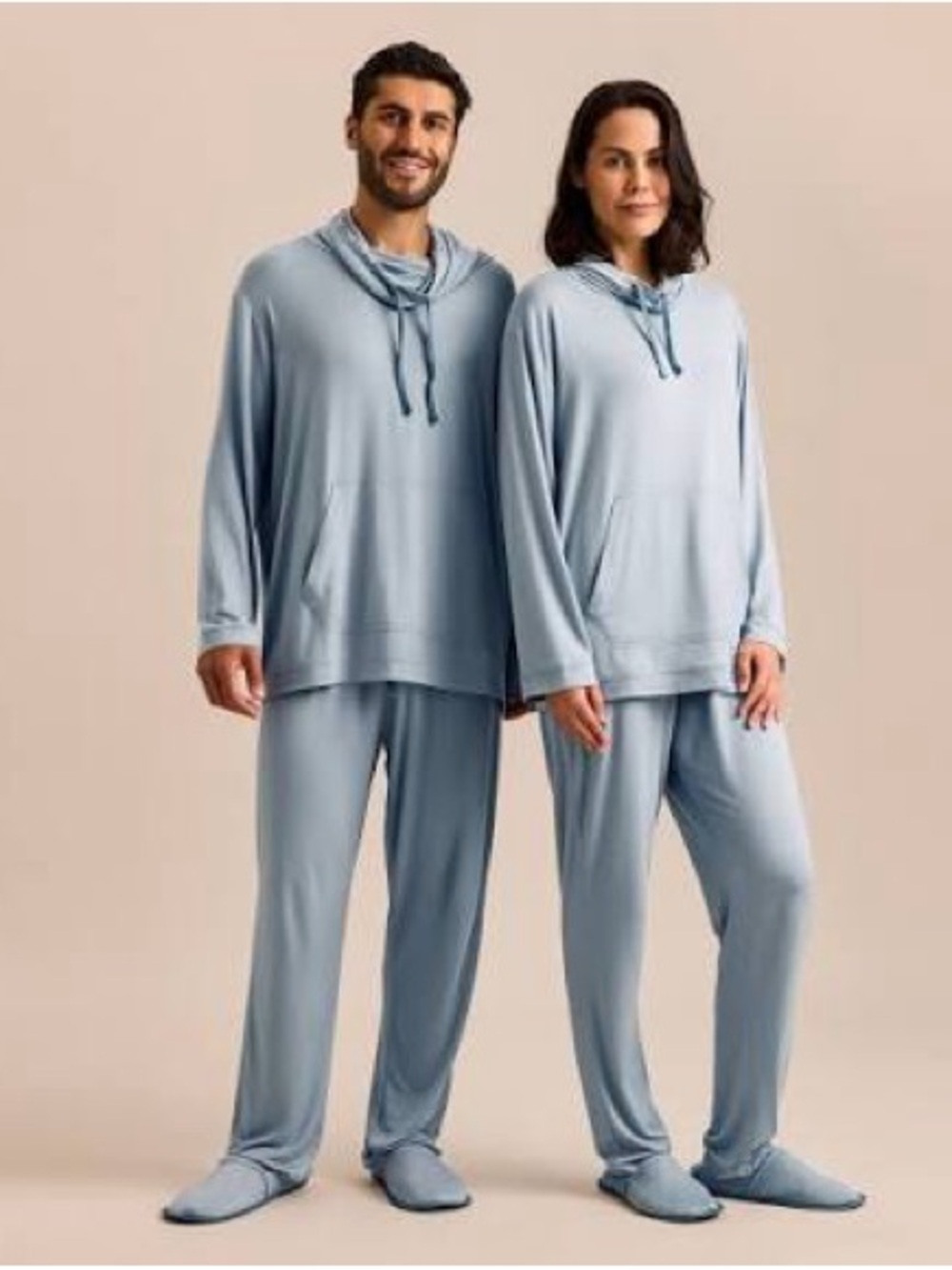 Men Women unisex Loungewear pajamas Set emirates business class blue grey